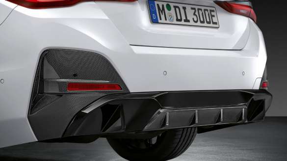 Diffuseur arrière M Performance en carbone BMW i4 M50 G26 2021 Diffuseur arrière M Performance en carbone BMW i4 M50 G26 2021