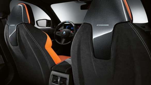 Dossier de sièges M Performance en Alcantara/Carbone brillant BMW M3 Competition M xDrive Touring BMW M3 Competition M xDrive Touring M Performance dossier de sièges en Alcantara Carbone brillant