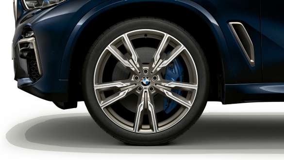 Jantes BMW M en alliage léger, BMW X5 M50i et M50d Jantes BMW M en alliage léger 747 M BMW X5 M50i et M50d en Carbonschwarz metallic G05
