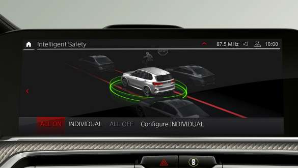 Voitures BMW X5 M avec Driving Assistant Pack Professional Driving Assistant Pack Professional, voitures BMW X5 M F95, intérieur