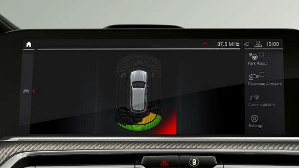 Voitures BMW X5 M avec Parking Assistant Pack Plus Parking Assistant Pack Plus, voitures BMW X5 M F95, intérieur