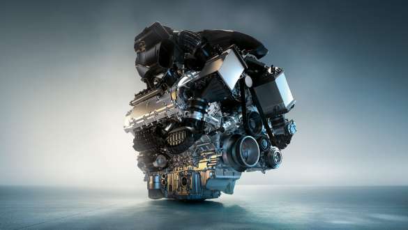 Moteur essence V8 M TwinPower Turbo à hautes performances de la BMW X5 M Competition Moteur essence V8 M TwinPower Turbo à hautes performances de la BMW X5 M Competition F95