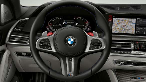 BMW X5 M Competition avec M Servotronic BMW X5 M Competition avec M Servotronic F95 2020, poste de conduite