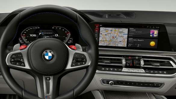 Combiné des instruments M spécifique de la BMW X5 M Competition Combiné des instruments M spécifique de la BMW X5 M Competition F95, poste de conduite