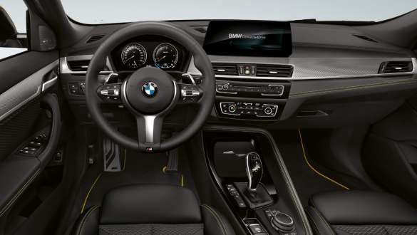 Poste de conduite de la BMW X2 F39 Poste de conduite de la BMW X2 2018 F39 intérieur