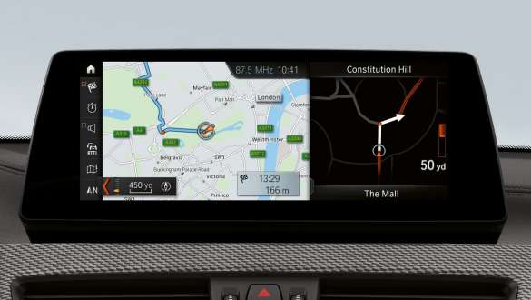 Navigation Plus de la BMW X2 F39 Navigation Plus de la BMW X2 2018 F39 intérieur
