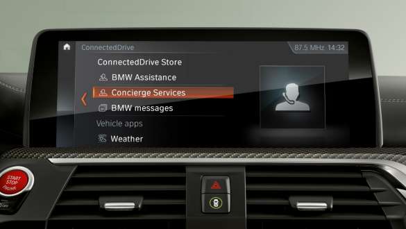 ConnectedDrive Services de la BMW X2 F39 ConnectedDrive Services de la BMW X2 2018 F39 intérieur