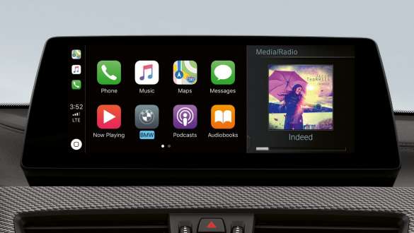 Apple CarPlay® de la BMW X2 F39 Apple CarPlay® de la BMW X2 2018 F39 intérieur