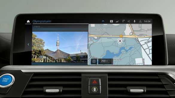 BMW Maps BMW iX3 G08 BMW Maps BMW iX3 G08 2020, Control Display et habitacle