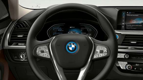 BMW Live Cockpit Professional BMW iX3 G08 BMW Live Cockpit Professional BMW iX3 G08 2020, combiné des instruments et habitacle