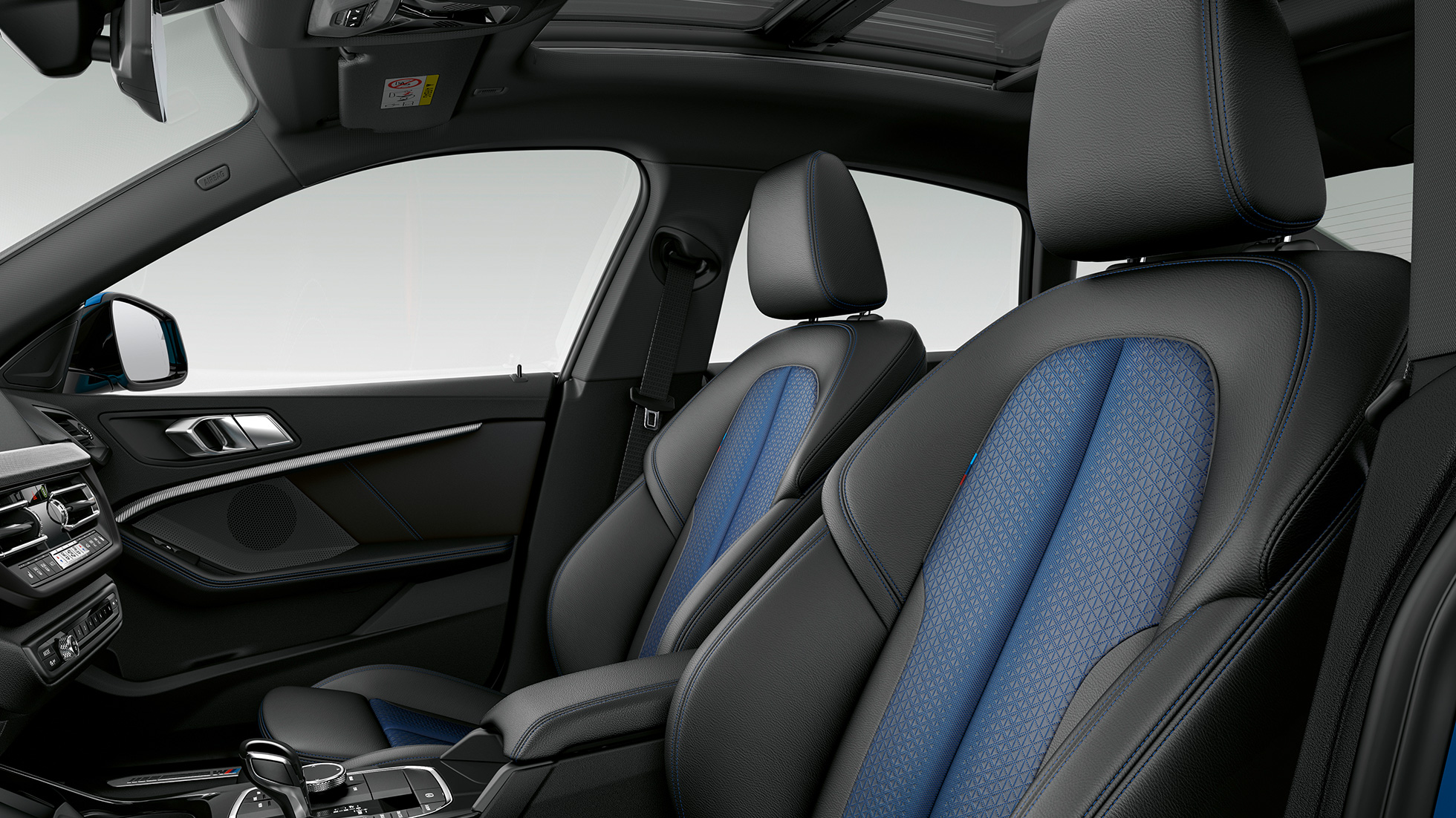 Sièges sport Trigon Sensatec Schwarz BMW Série 2 Gran Coupé Modèle M Sport Sièges sport Trigon Sensatec Schwarz BMW Série 2 Gran Coupé Modèle M Sport F44, intérieur