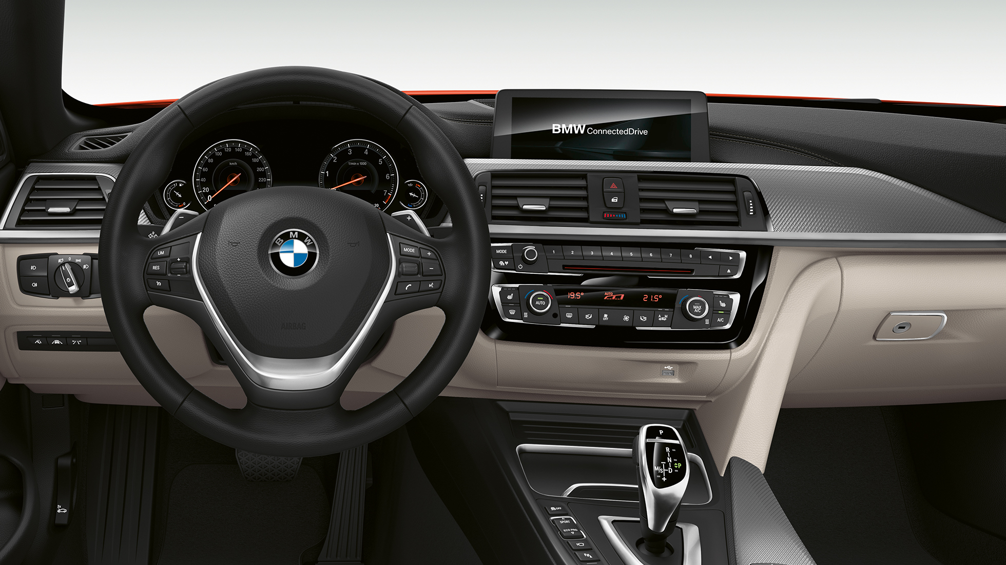 BMW Série 4 Cabrio, Modèle Luxury, poste de conduite BMW Série 4 Cabrio, Modèle Luxury, poste de conduite