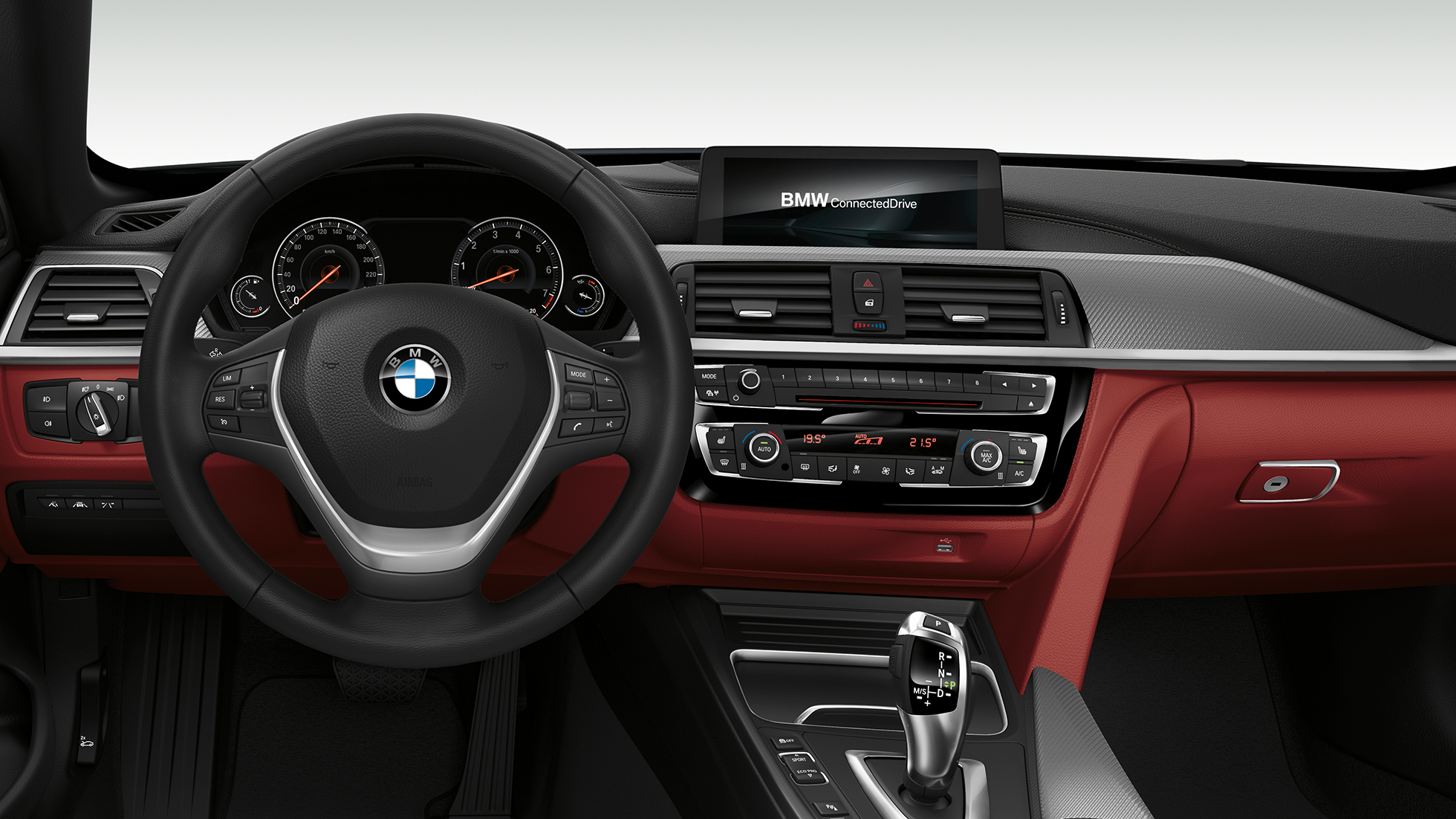BMW Série 4 Cabrio, Modèle Sport, poste de conduite BMW Série 4 Cabrio, Modèle Sport, poste de conduite