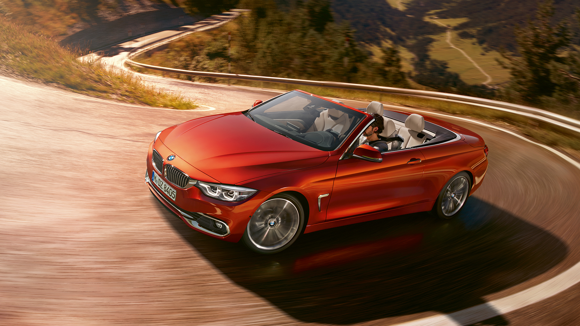 Dynamique de conduite de la BMW Série 4 Cabrio Dynamique de conduite de la BMW Série 4 Cabrio