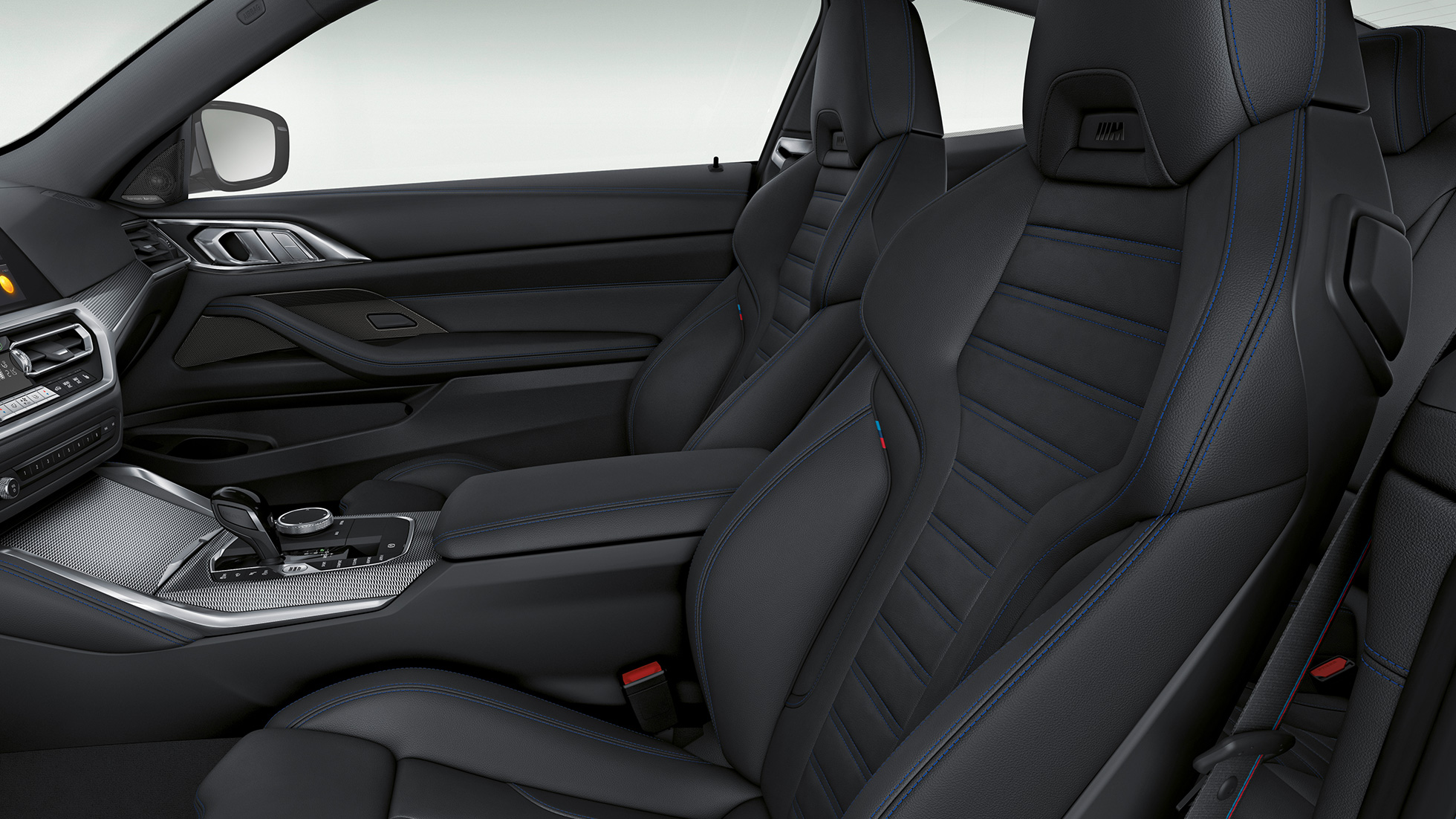Poste de conduite BMW Série 4 Coupé Kit M Sport G22 2020 BMW Série 4 G22 2020 Kit M Sport habitacle poste de conduite