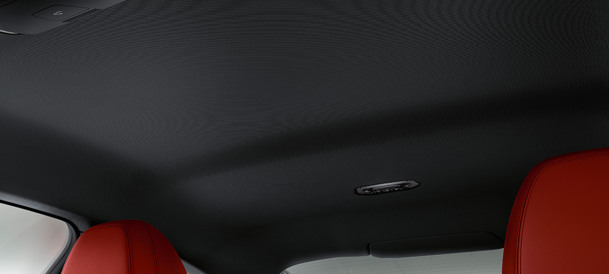 Ciel de pavillon BMW Individual seuils de porte de la BMW Série 4 Coupé G22 2020 intérieur Ciel de pavillon BMW Individual Anthrazit habitacle de la BMW Série 4 Coupé G22 2020