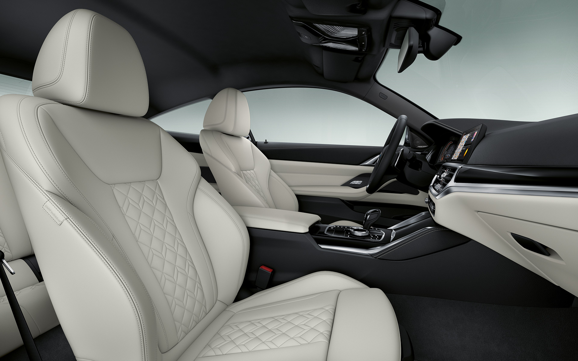 BMW Individual revêtement intérieur cuir étendu Merino Elfenbeinweiß BMW Série 4 Coupé Individual G22 2020 BMW Individual revêtement intérieur cuir étendu Merino Elfenbeinweiß BMW Série 4 Coupé Individual G22 2020