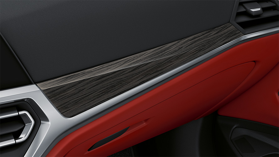 Inserts de décoration en bois noble BMW Série 4 Coupé 2020 G22 Individual