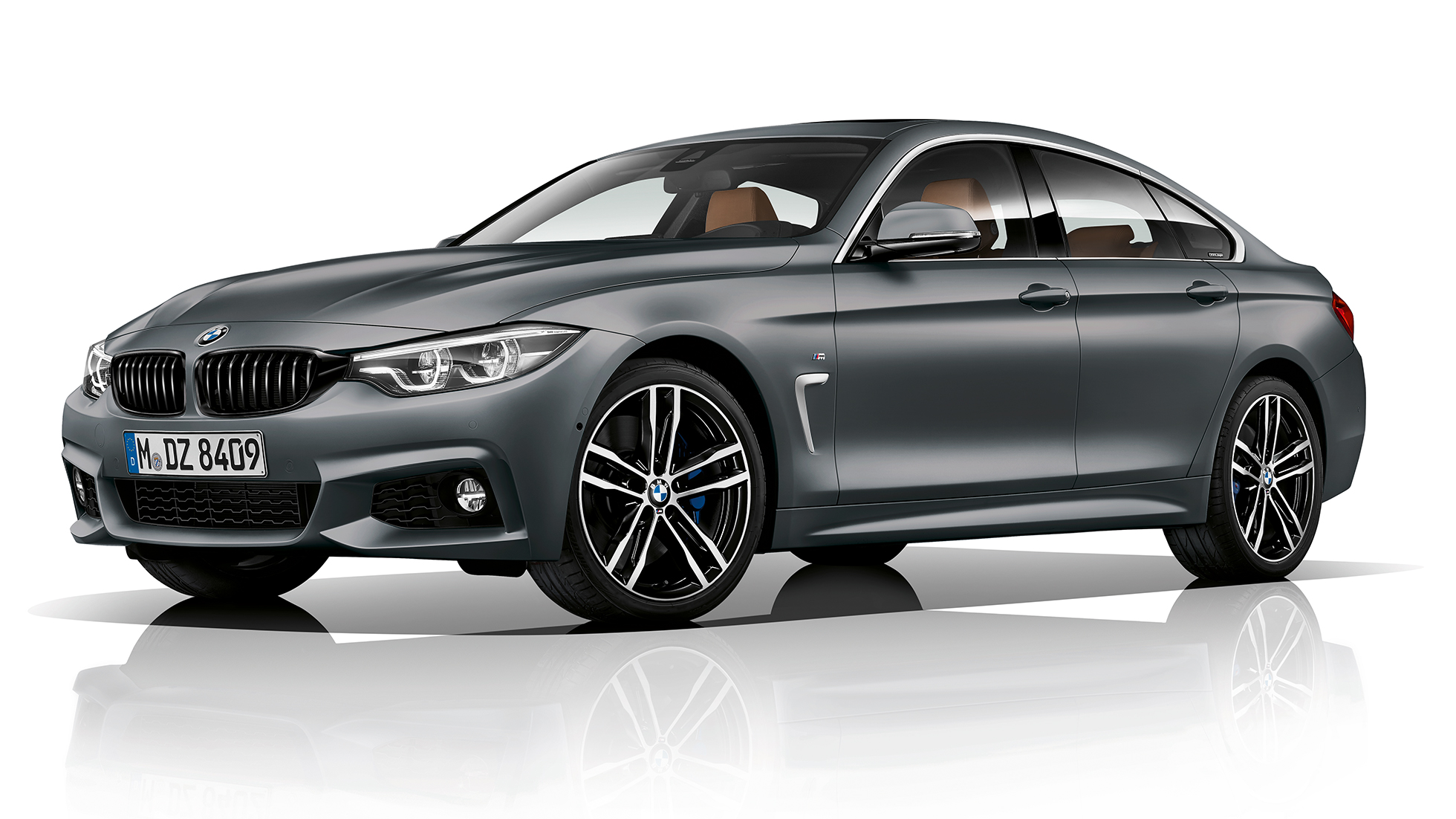 BMW Série 4 Gran Coupé, Modèle M Sport, vue de trois quarts face BMW Série 4 Gran Coupé, Modèle M Sport, vue de trois quarts face