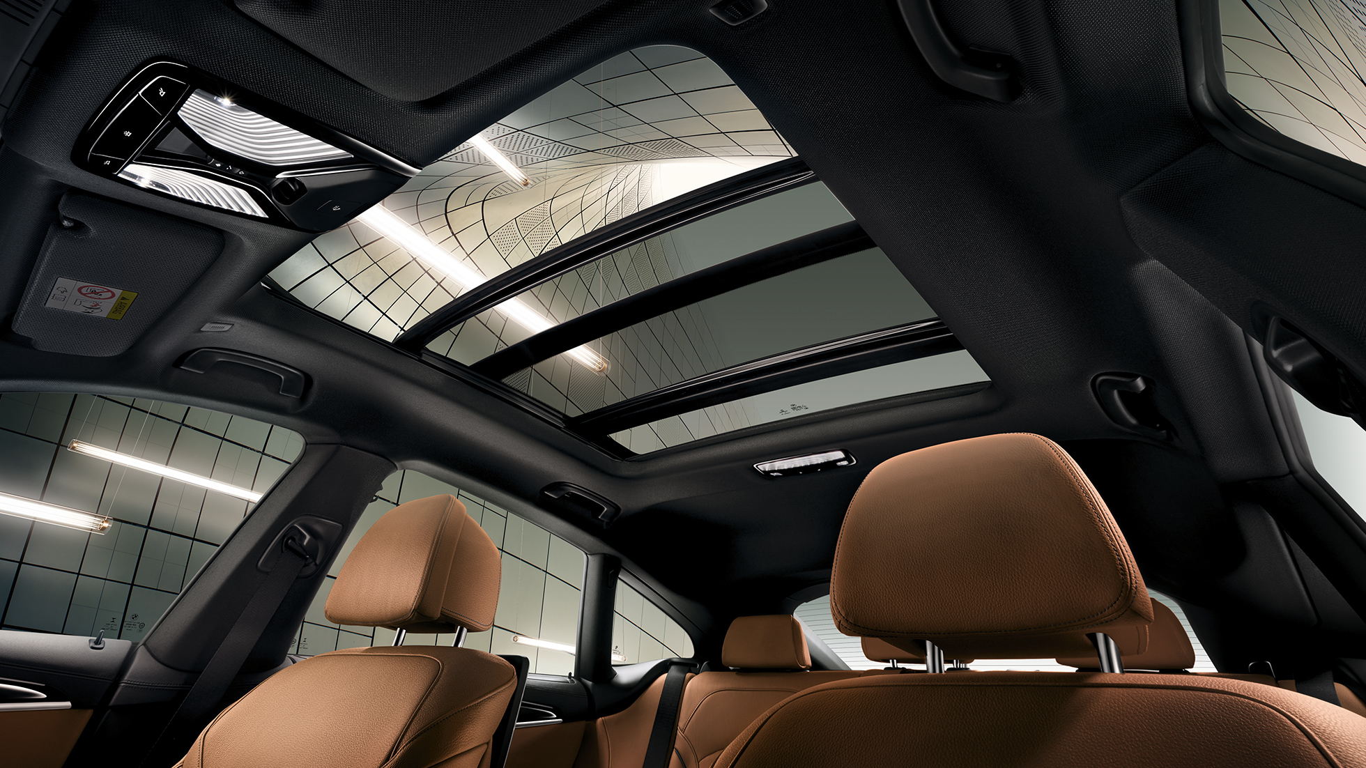 Toit ouvrant panoramique BMW Série 2 Gran Turismo G32 Toit ouvrant panoramique BMW Série 6 Gran Turismo G32 2017 Mineralweiß metallic intérieur