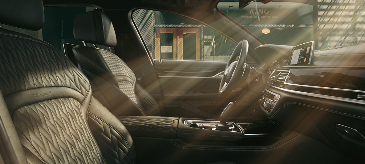 BMW Série 7 Berline Individual, aménagement intérieur de qualité supérieure BMW Série 7 Berline Individual, aménagement intérieur de qualité supérieure en noir