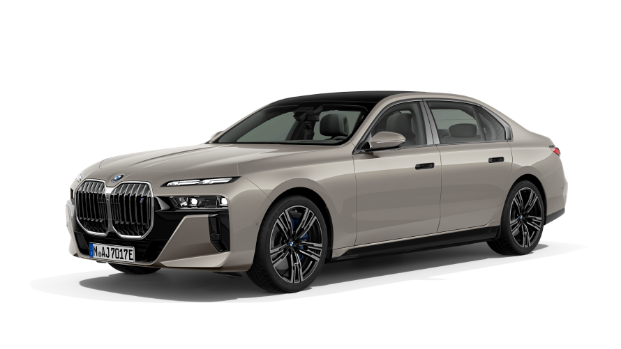 BMW Série 7 (G70) BMW i7 (G70) vue de trois quarts avant à l’arrêt