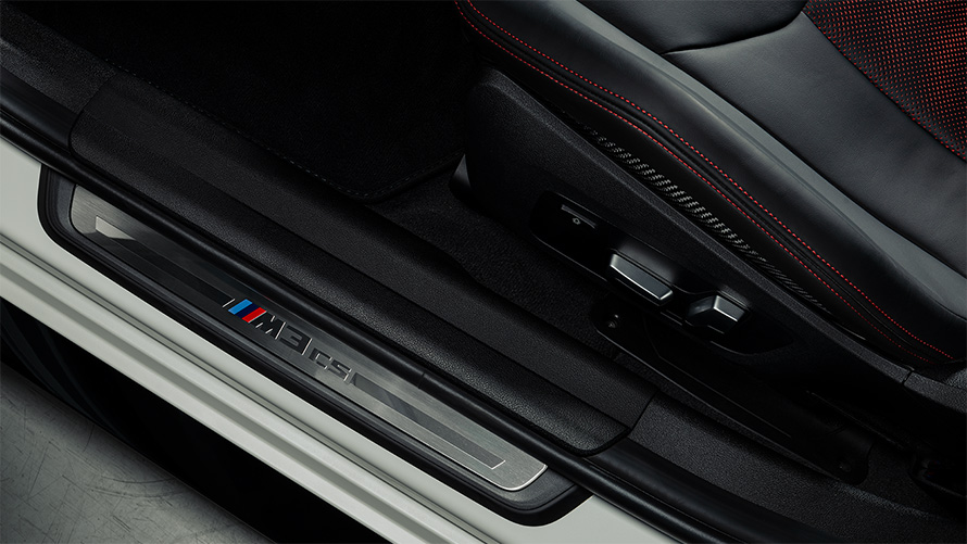 BMW M3 CS G80 CS Seuils de porte spécifiques