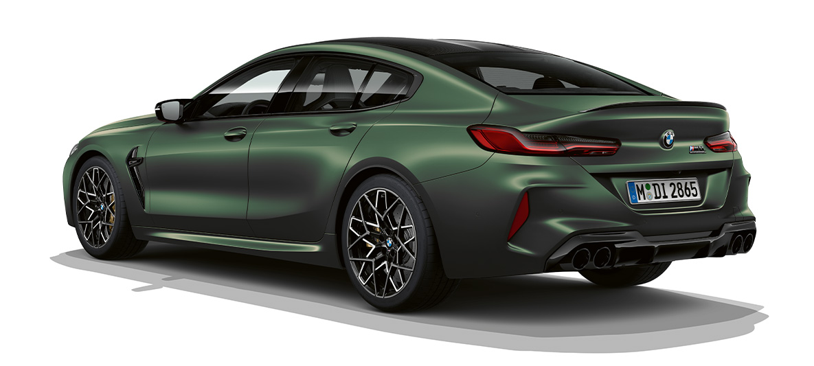 BMW M8 Gran Coupé F93 LCI restylage 2022 teinte extérieure BMW Individual