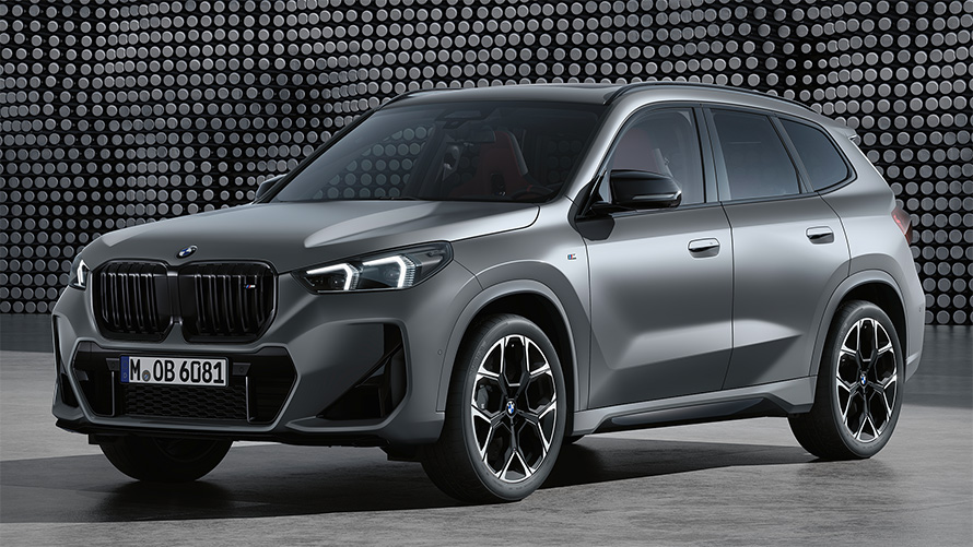 BMW X1 M35i xDrive, vue de trois quarts avant