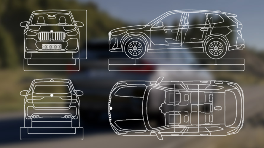Graphique BMW X1 M35i xDrive U11 MP Graphique BMW X1 M35i xDrive U11 MP