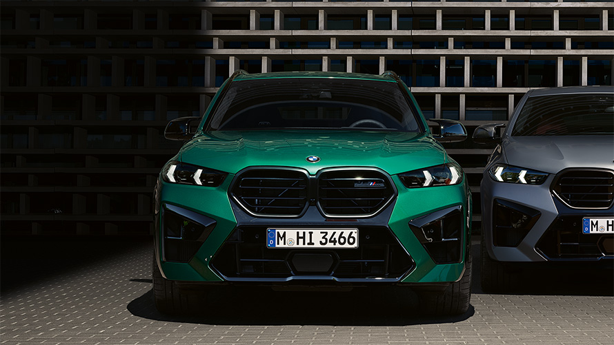 BMW X5 M Competition F95 2023, naseaux BMW