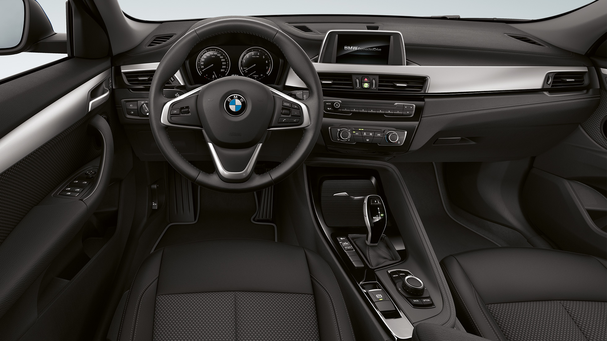 Poste de conduite de la BMW X2 sDrive20i Modèle Advantage BMW X2 sDrive20i Modèle Advantage 2018 F39 intérieur, poste de conduite