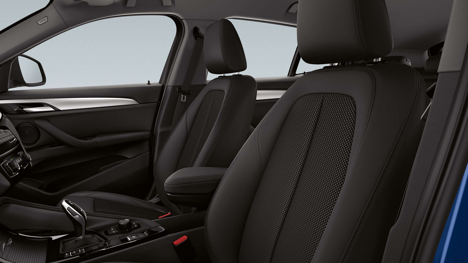 Équipement en cuir de la BMW X2 sDrive20i Modèle Advantage BMW X2 sDrive20i Modèle Advantage 2018 F39 intérieur équipement en cuir