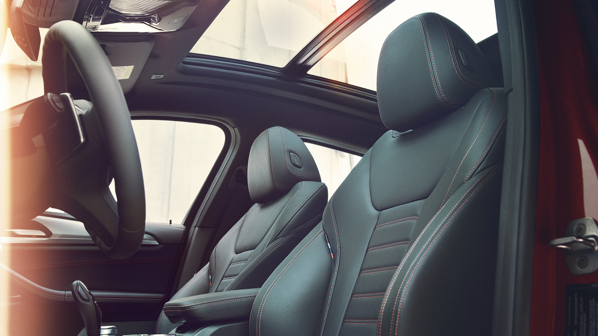 Sièges sport de la BMW X4 Sièges sport de la BMW X4 G02 2018, habitacle