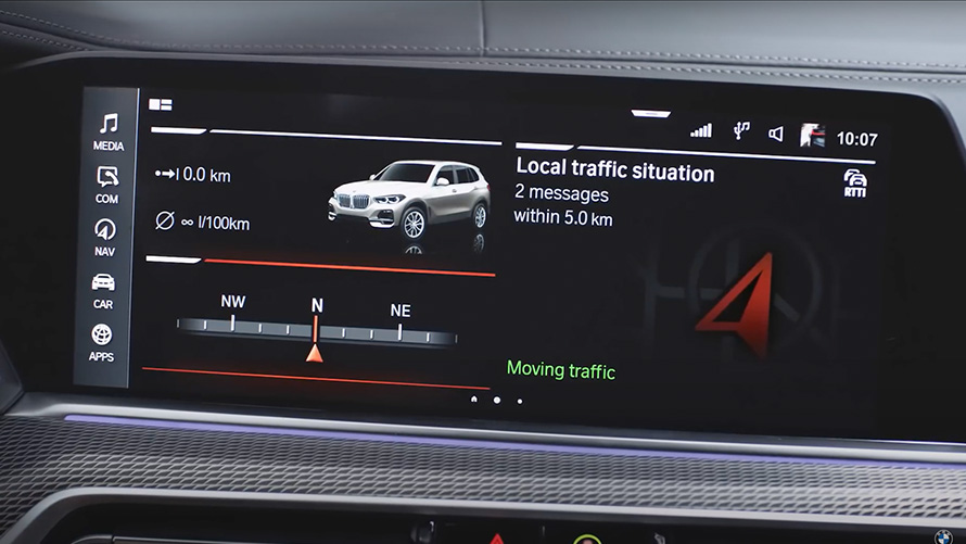 Fonctionnement de l’interface utilisateur BMW. Fonctionnement de l’interface utilisateur BMW.