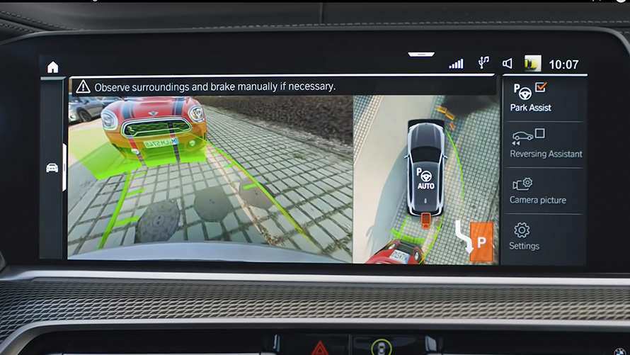 Utilisation du Parking Assistant Pack. Utilisation du Parking Assistant Pack.