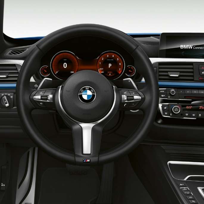 BMW Série 4 Cabrio, Modèle M Sport, poste de conduite BMW Série 4 Cabrio, Modèle M Sport, poste de conduite