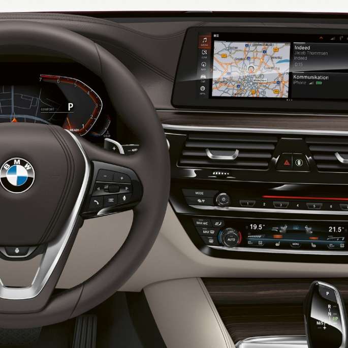 Volant sport en cuir BMW Série 6 Gran Turismo G32 2017 Luxury Line poste de conduite