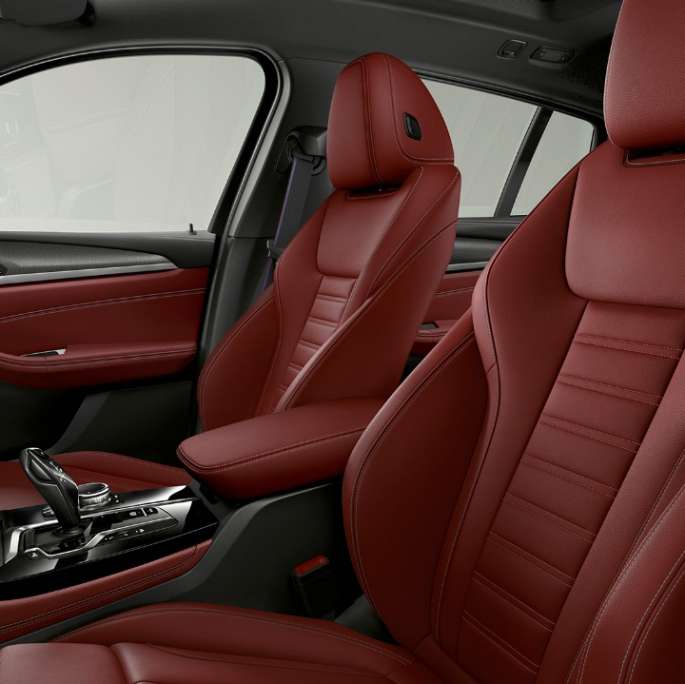 Garnissages de la BMW X4 xDrive30i Modèle M Sport XG02 2018 habitacle